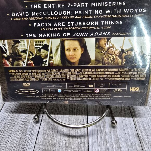 John Adams 3-Disc DVD Box Set - The Complete HBO 7-Part Miniseries - New Sealed - Picture 4 of 4